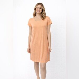 Universal Thread Short Sleeve Orange Short Beach Sun Swim Dress NWT Size Small